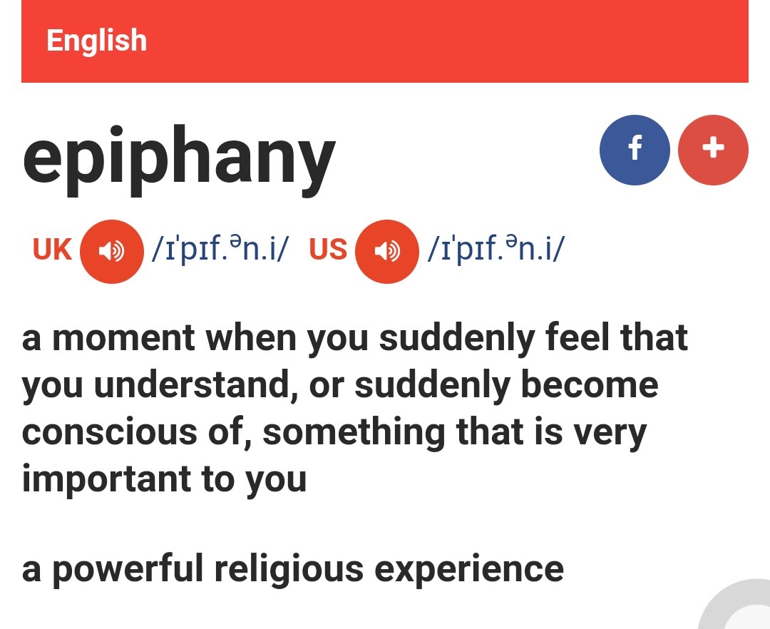 Epiphany defined 